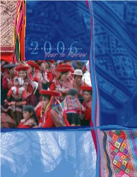 Year in Review Contents