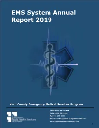 EMS System Annual Report 2019