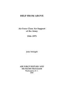 HELP from ABOVE Air Force Close Air