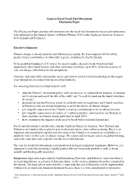 Oram and Russell 2014 General Synod Discussion Paper.Pdf