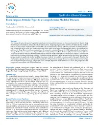 From Jungian Attitude-Types to a Comprehensive Model of Diseases