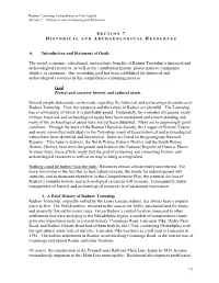 Historical and Archaeological Resources