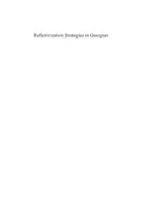 Reflexivization Strategies in Georgian