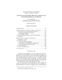 The Wealth of Networks: How Social Production Transforms Markets and Freedom