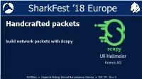 Build Network Packets with Scapy