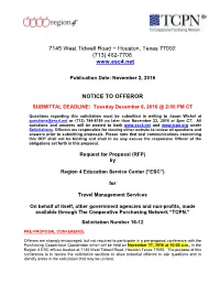Original RFP Document
