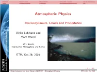 Atmospheric Physics