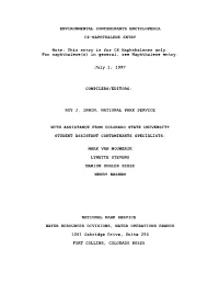(C4-Naphthalene) Environmental Hazard Summary