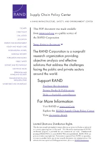 Key Issues in Modernizing the US Freight