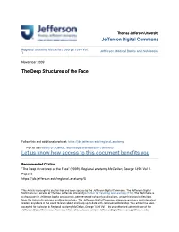 The Deep Structures of the Face