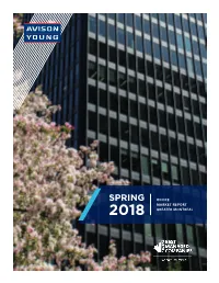 Spring Office Market Report 2018 Greater Montreal