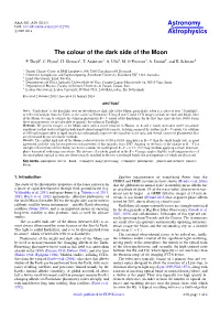 The Colour of the Dark Side of the Moon P