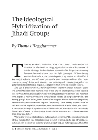 The Ideological Hybridization of Jihadi Groups