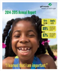 2014–2015 Annual Report