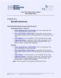 Growth Hormone