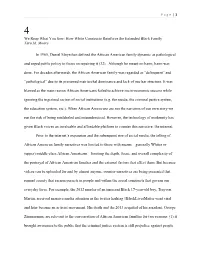 How White Constructs Reinforce the Extended Black Family.Pdf