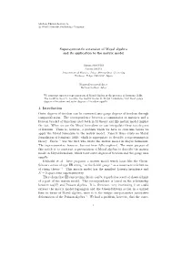 Supersymmetric Extension of Moyal Algebra and Its Application to the Matrix Model