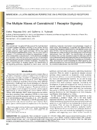 The Multiple Waves of Cannabinoid 1 Receptor Signaling