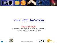 Visp Soft De-Scope