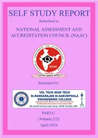 Evaluative Report of the Departments