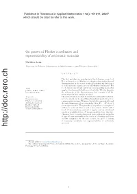 On Powers of Plücker Coordinates and Representability of Arithmetic Matroids