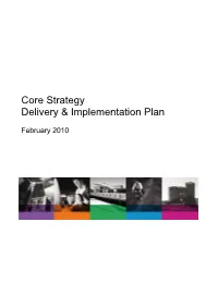 Core Strategy Delivery & Implementation Plan