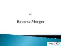 Reverse Merger
