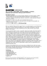 Cluster Curiosum Vö: 4