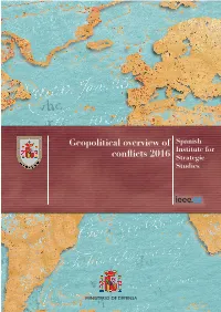 Geopolitical Overview of Conflicts 2016
