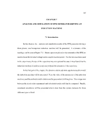 182 Chapter 7 Analysis and Simulation of Ipm Generator