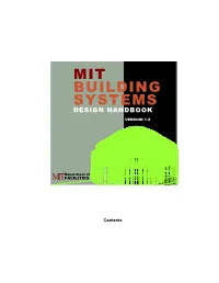 Building Systems Design Handbook