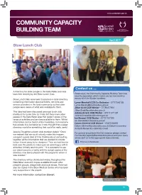 Community Capacity Building Team