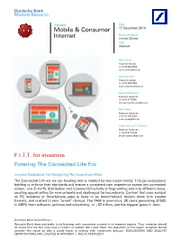 Mobile & Consumer Internet