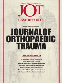 Open Reduction and Internal Fixation of a Distal Radius Fracture with a Volar Locking Plate: a Case Report John Wyrick, MD