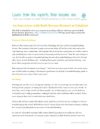 Beth Brown Reinsel Interview
