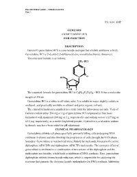 GEMCITABINE Hcl) for INJECTION