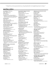KNIVES 2019 DIRECTORY 297 Directory