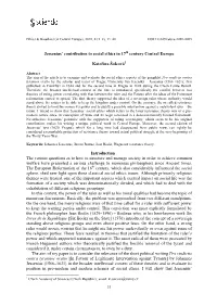 Jessenius' Contribution to Social Ethics in 17