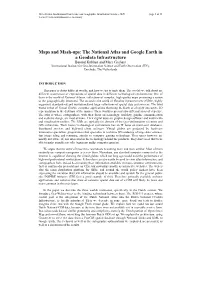 The National Atlas and Google Earth in a Geodata Infrastructure