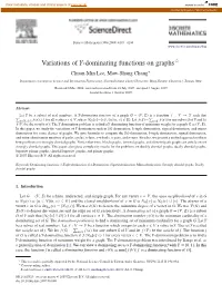 Variations Ofy-Dominating Functions on Graphs