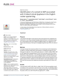 Identification of a Variant in NDP Associated with X-Linked Retinal Dysplasia in the English Cocker Spaniel Dog