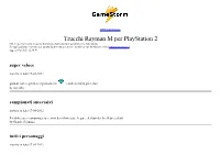 Tutti I Trucchi E Codici Di Rayman M Per Playstation 2