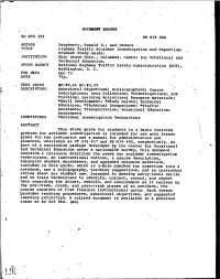 And Others TITLE Student Study Guide: INSTITUTION Ohio State