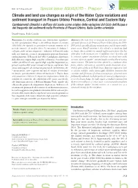 Climate and Land Use Changes As Origin of the Water Cycle Variations
