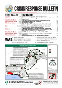 Crisis Response Bulletin