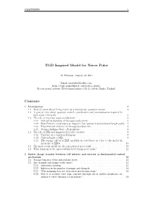 TGD Inspired Model for Nerve Pulse Contents