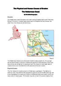 Geography: Example Erosion