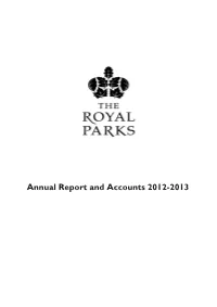 Annual Report and Accounts 2012-13