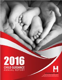 Child Guidance Annual Report