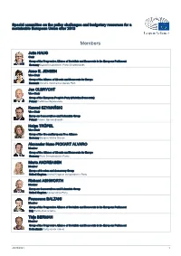 List of Members